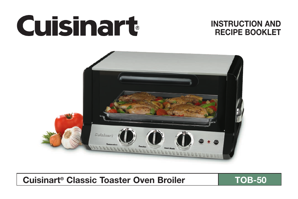 Cuisinart TOB-50 User Manual | 25 pages