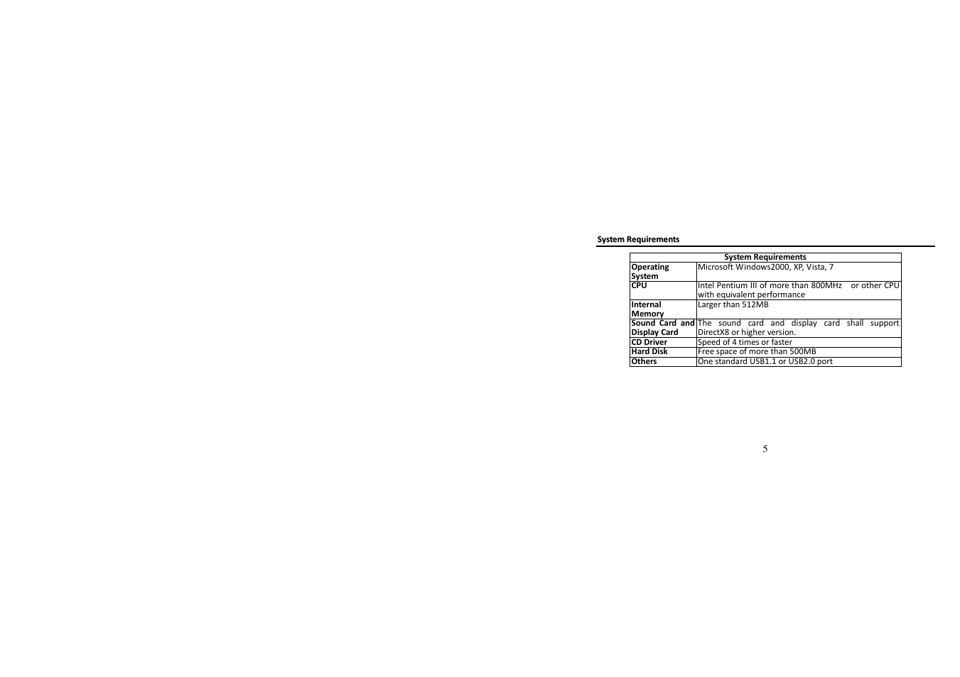 Lenco SPORTCAM-100 User Manual | Page 6 / 26