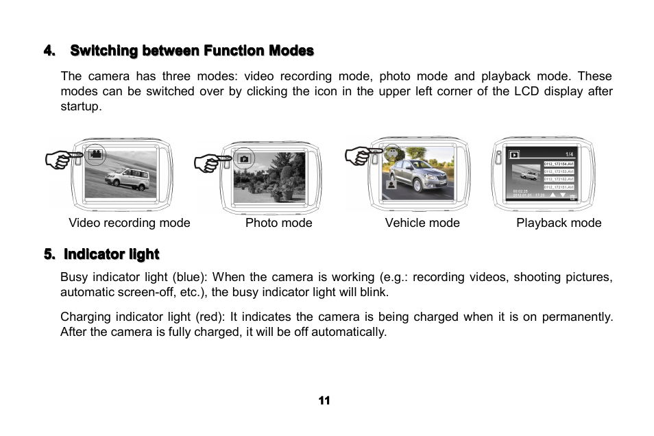 Lenco SPORTCAM-300 User Manual | Page 13 / 128