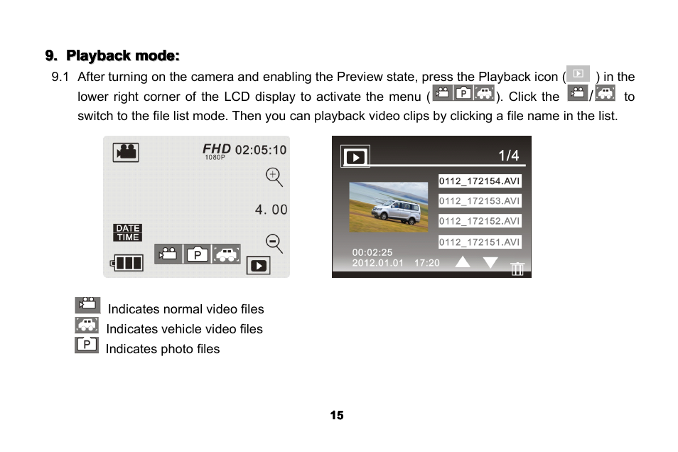 Lenco SPORTCAM-300 User Manual | Page 17 / 128