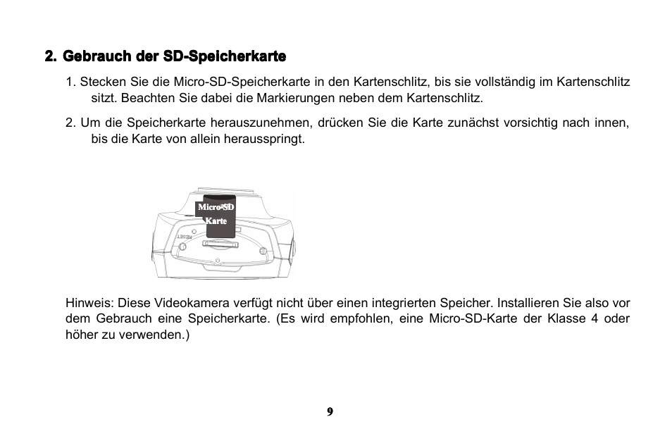 Lenco SPORTCAM-300 User Manual | Page 36 / 128