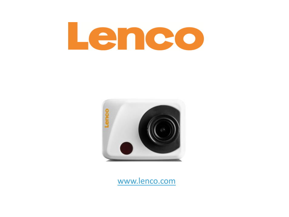 Lenco Sportcam-400 User Manual | 133 pages