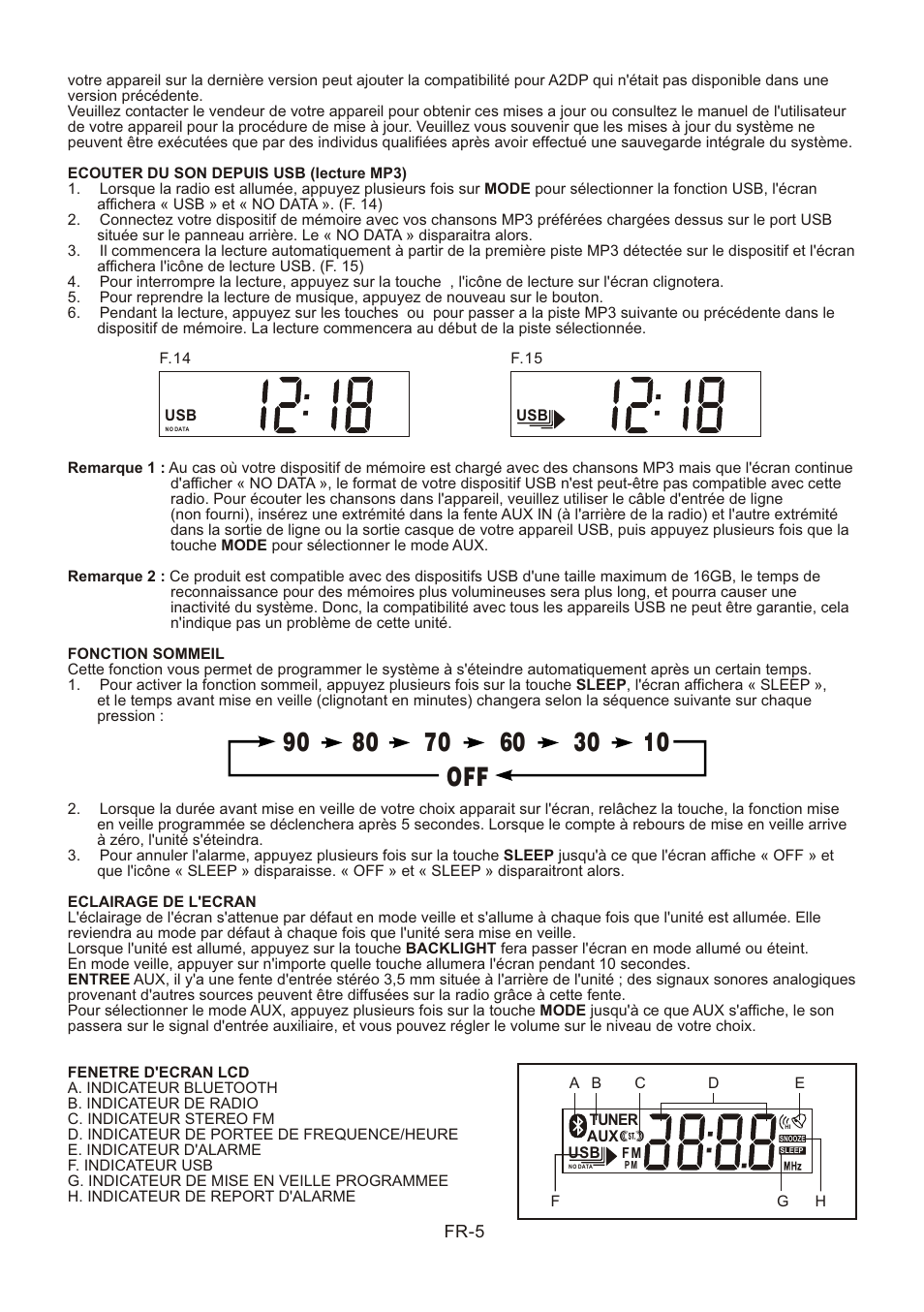 頁面 27 | Lenco SR-03 BT User Manual | Page 27 / 37