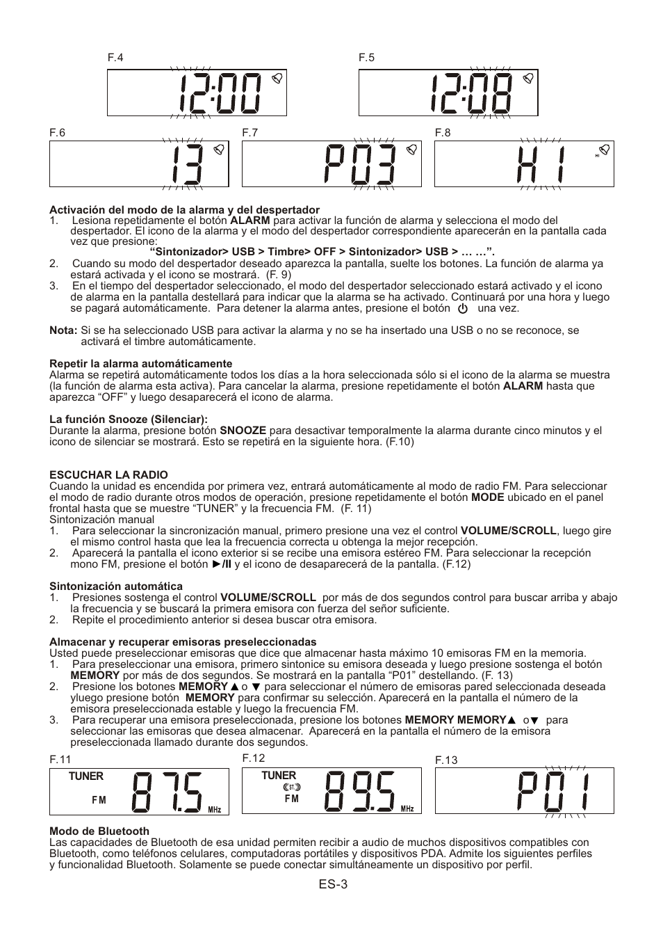 頁面 32 | Lenco SR-03 BT User Manual | Page 32 / 37