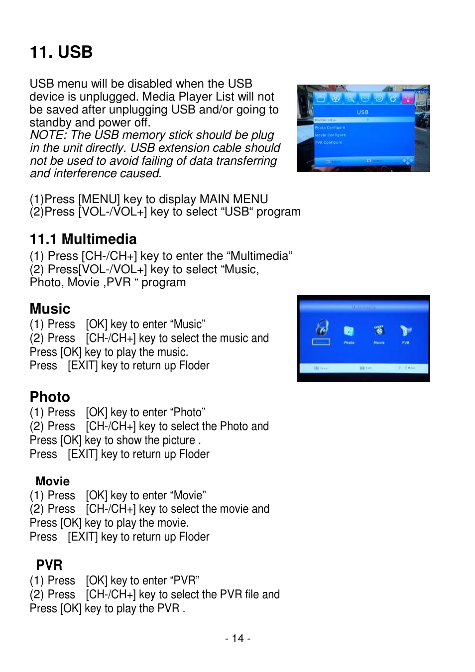 Lenco STB-100 User Manual | Page 15 / 19