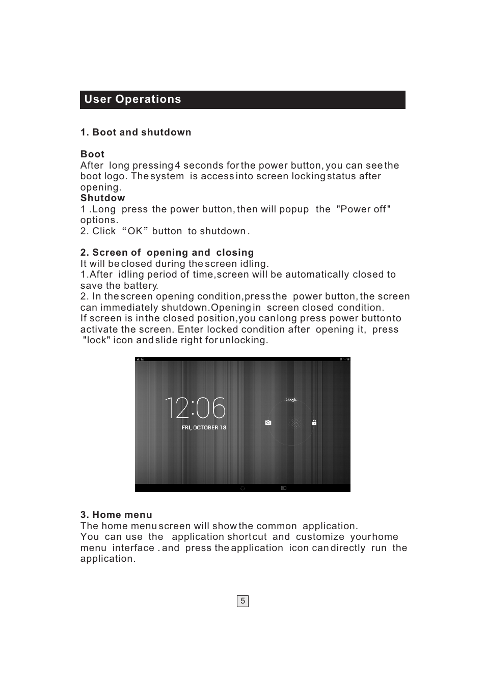 Ò³ãæ 6 | Lenco TAB-1014 User Manual | Page 6 / 12