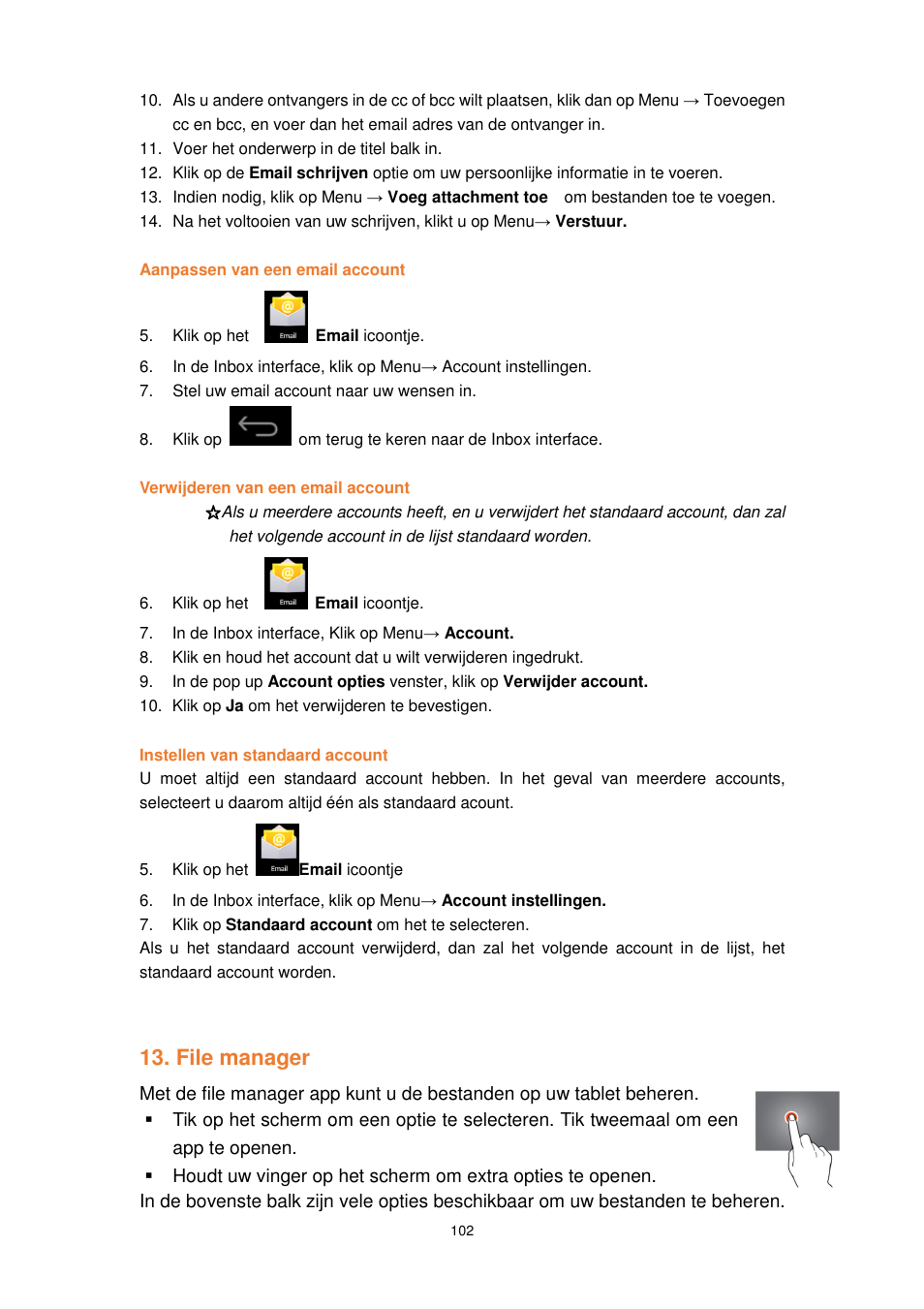 File manager | Lenco TAB-1022 User Manual | Page 102 / 111