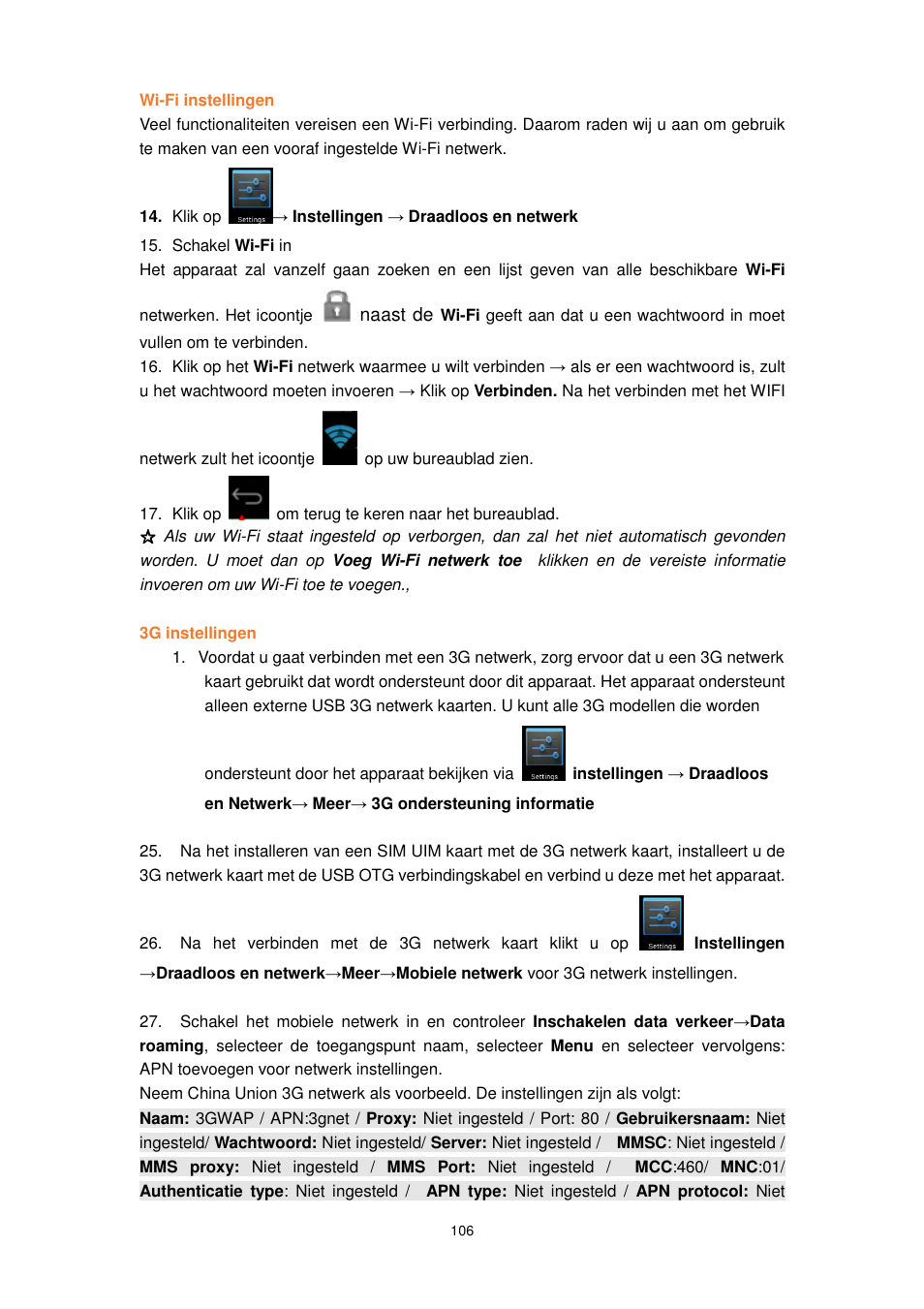 Lenco TAB-1022 User Manual | Page 106 / 111