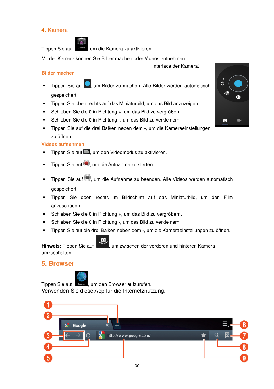 Browser | Lenco TAB-1022 User Manual | Page 30 / 111