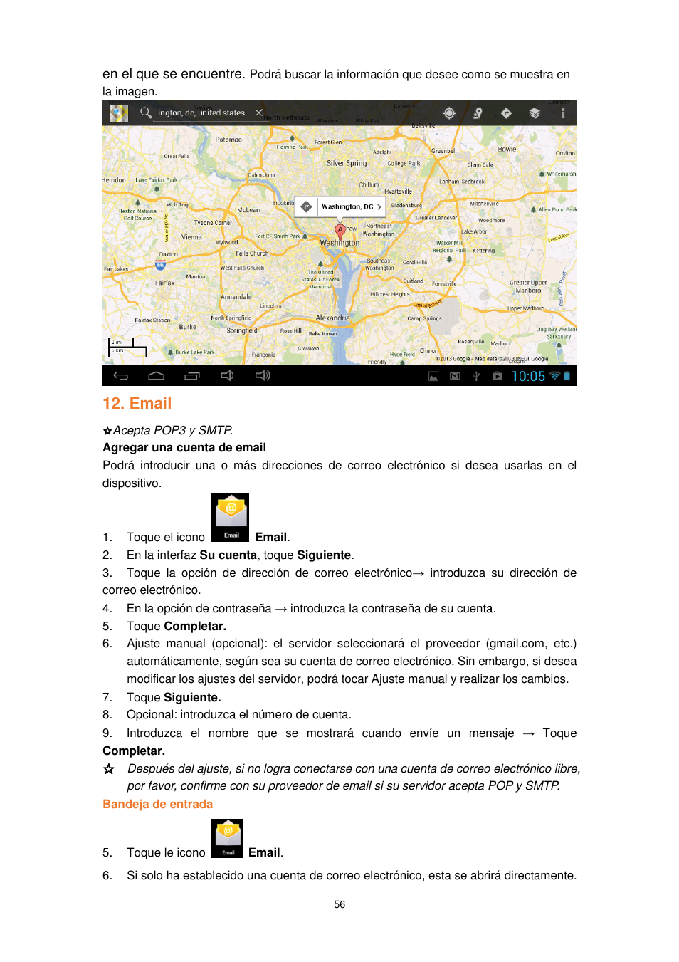 Email | Lenco TAB-1022 User Manual | Page 56 / 111