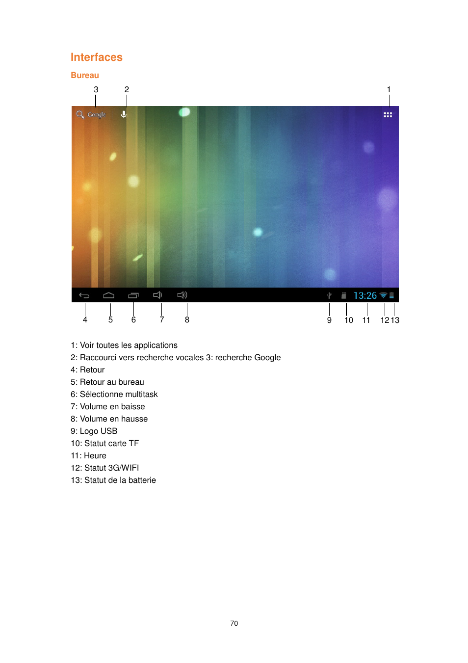 Interfaces | Lenco TAB-1022 User Manual | Page 70 / 111