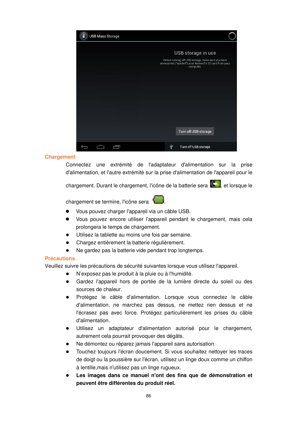 Lenco TAB-1022 User Manual | Page 86 / 111
