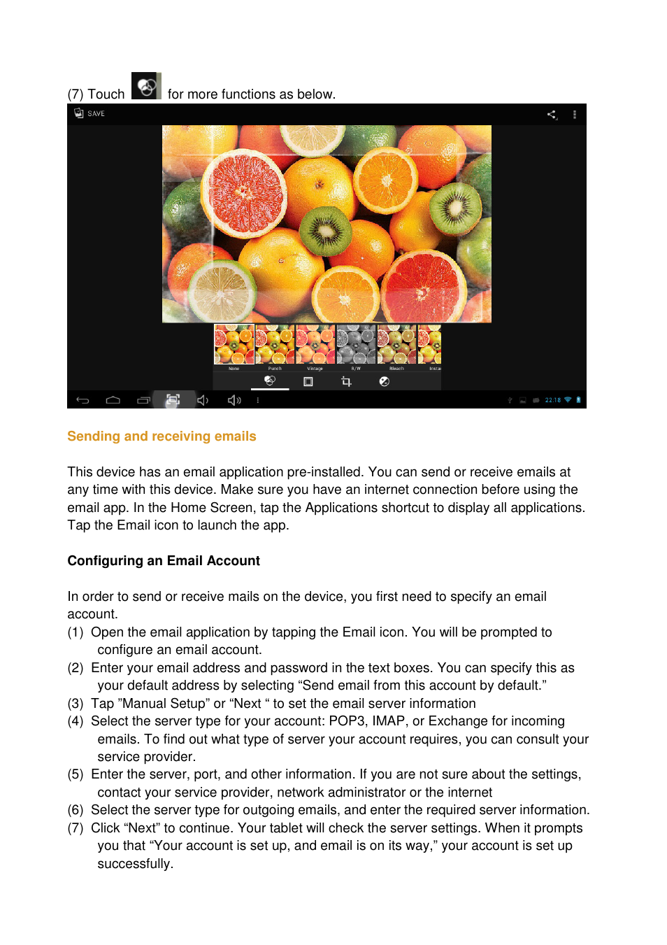 Lenco TAB-705 User Manual | Page 21 / 25