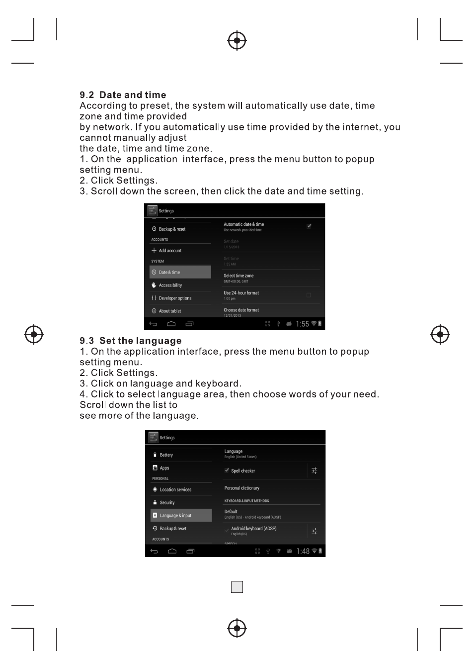 页 12 | Lenco TAB-740 User Manual | Page 13 / 16