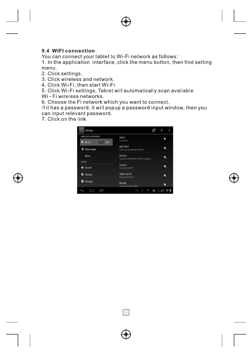 页 13 | Lenco TAB-740 User Manual | Page 14 / 16