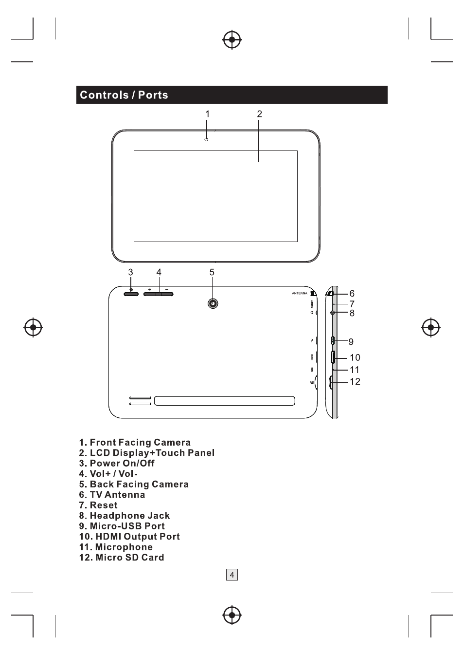 Lenco TAB-740 User Manual | Page 5 / 16