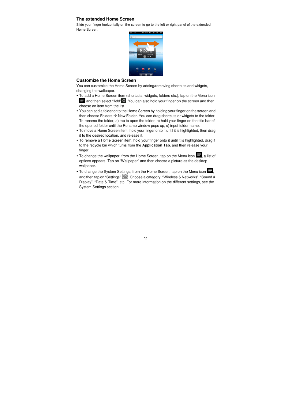 Lenco TAB-811 User Manual | Page 11 / 37