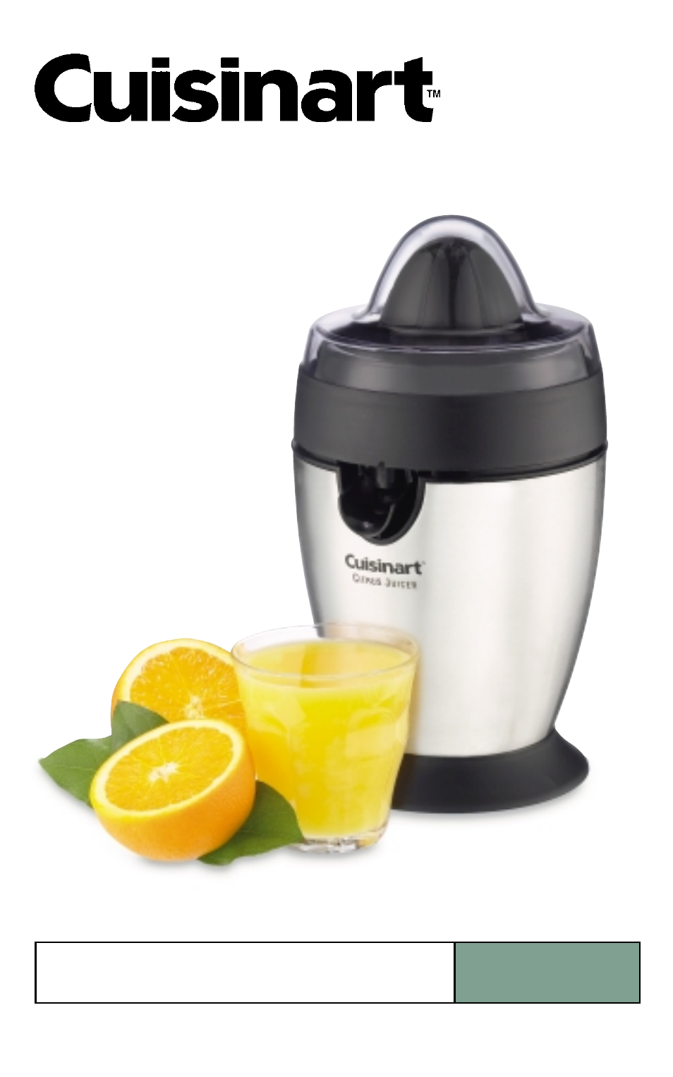 Cuisinart CCJ-100 User Manual | 12 pages