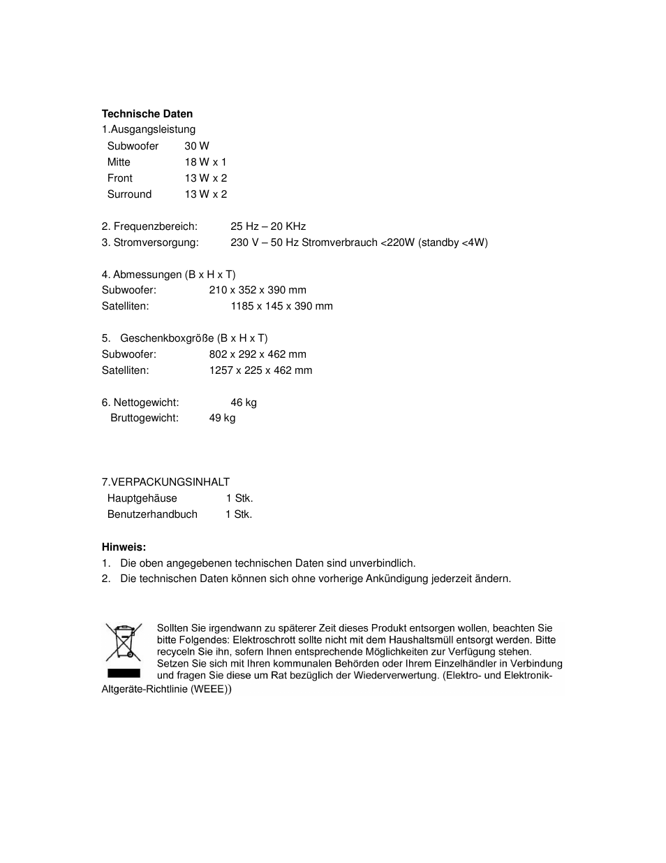 Lenco TBS-5001 User Manual | Page 24 / 40