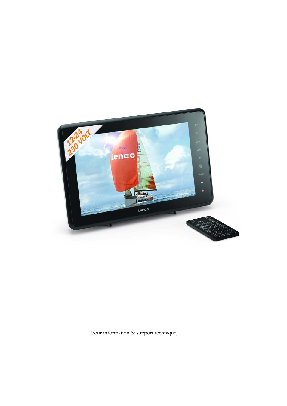 Tft-1020-fr.pdf, Lenco, Televiseur tft lcd numerique et analogue | Lenco TFT-1020 User Manual | Page 63 / 157