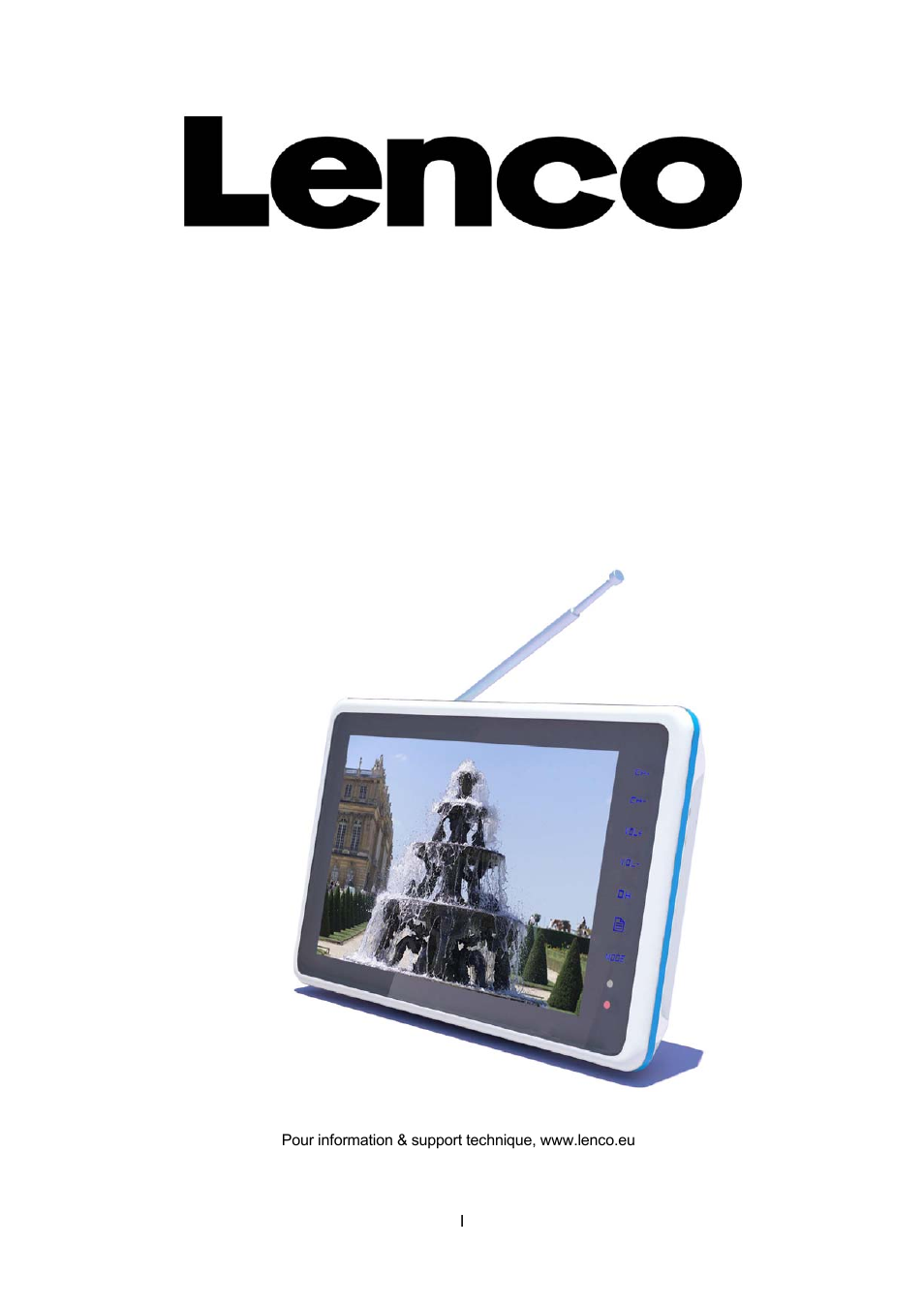 Tft-1021 user manual - fre.doc, Televiseur numerique portable, Tft-1021 manuel d’utilisation | Lenco TFT-1021 User Manual | Page 104 / 171