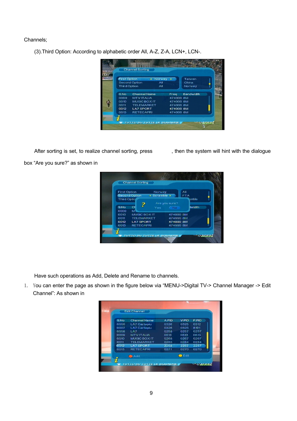 Lenco TFT-1021 User Manual | Page 13 / 171