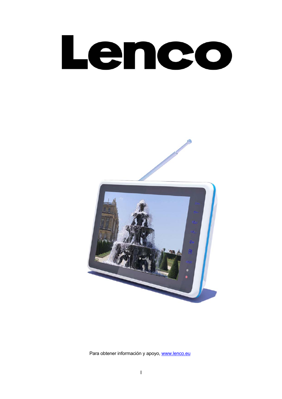 Tft-1021 user manual - spa.doc, Tv lcd digital portátil, Tft-1021 manual del usuario | Lenco TFT-1021 User Manual | Page 139 / 171