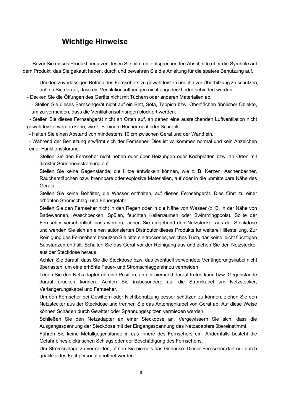 Wichtige hinweise | Lenco TFT-1021 User Manual | Page 35 / 171