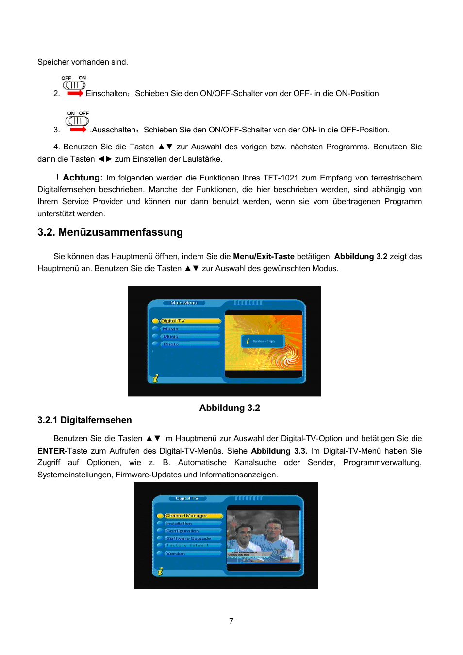 Menüzusammenfassung | Lenco TFT-1021 User Manual | Page 45 / 171