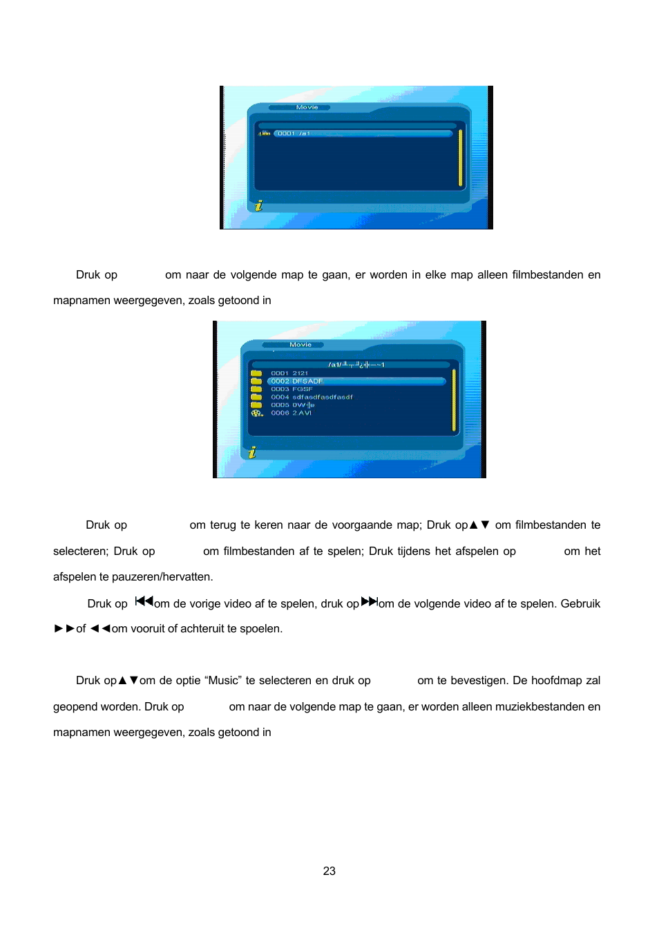 3 music(muziek) | Lenco TFT-1021 User Manual | Page 96 / 171