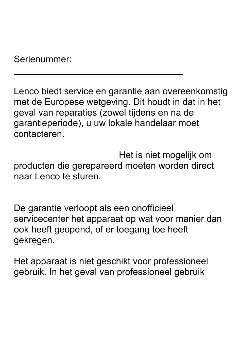 Lenco TFT-1026 User Manual | Page 24 / 37