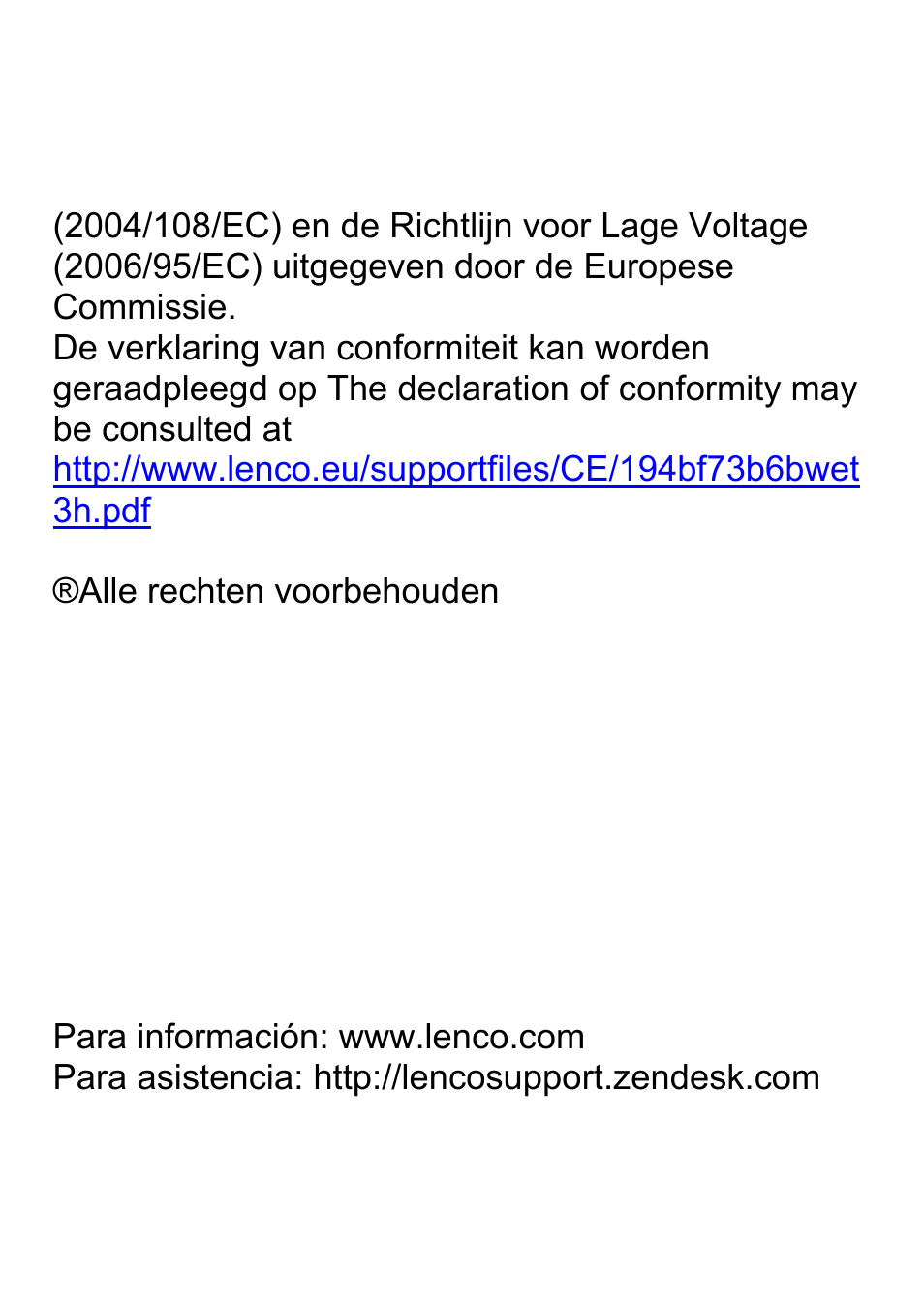 Lenco TFT-1026 User Manual | Page 26 / 37