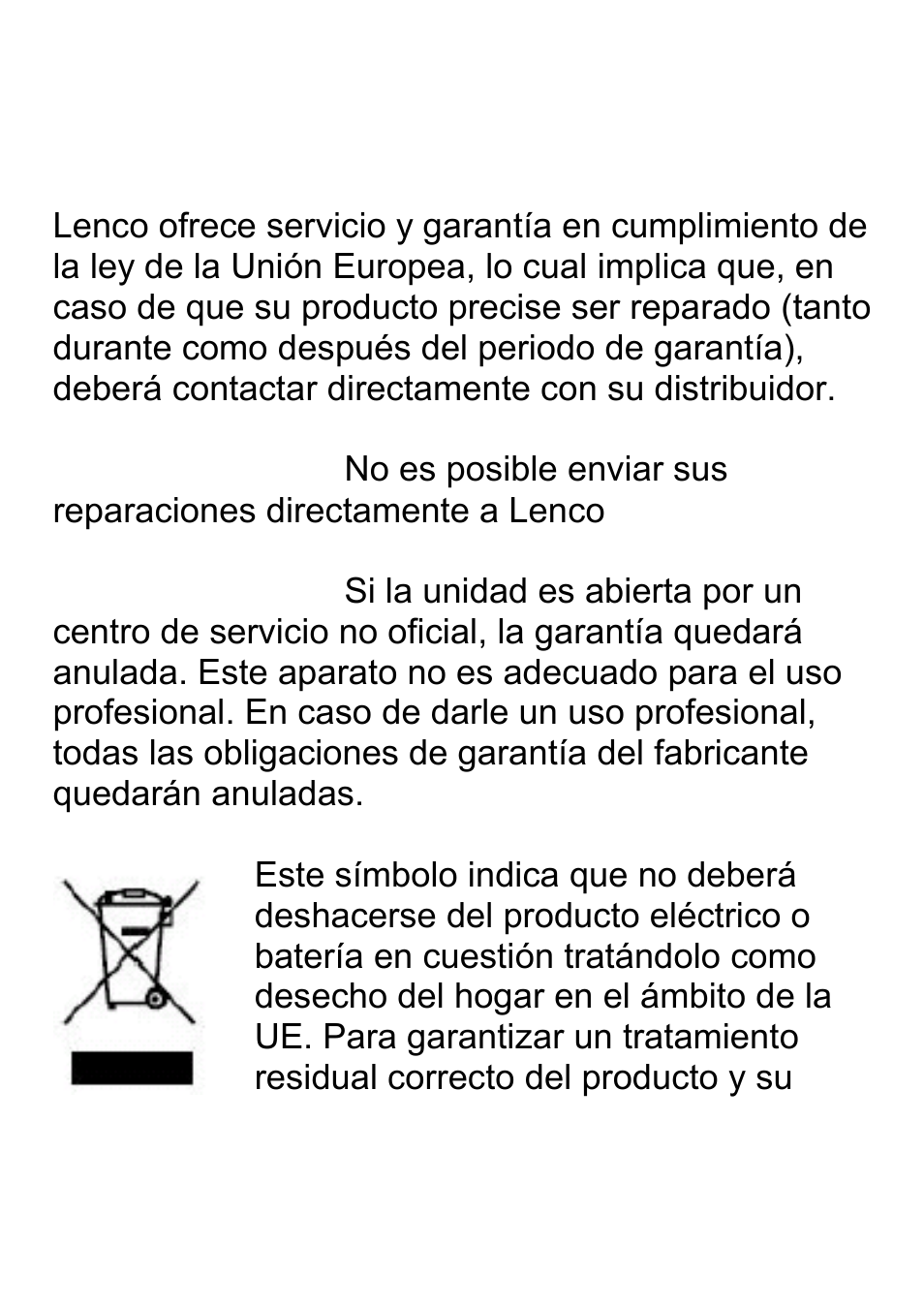 Lenco TFT-1026 User Manual | Page 28 / 37
