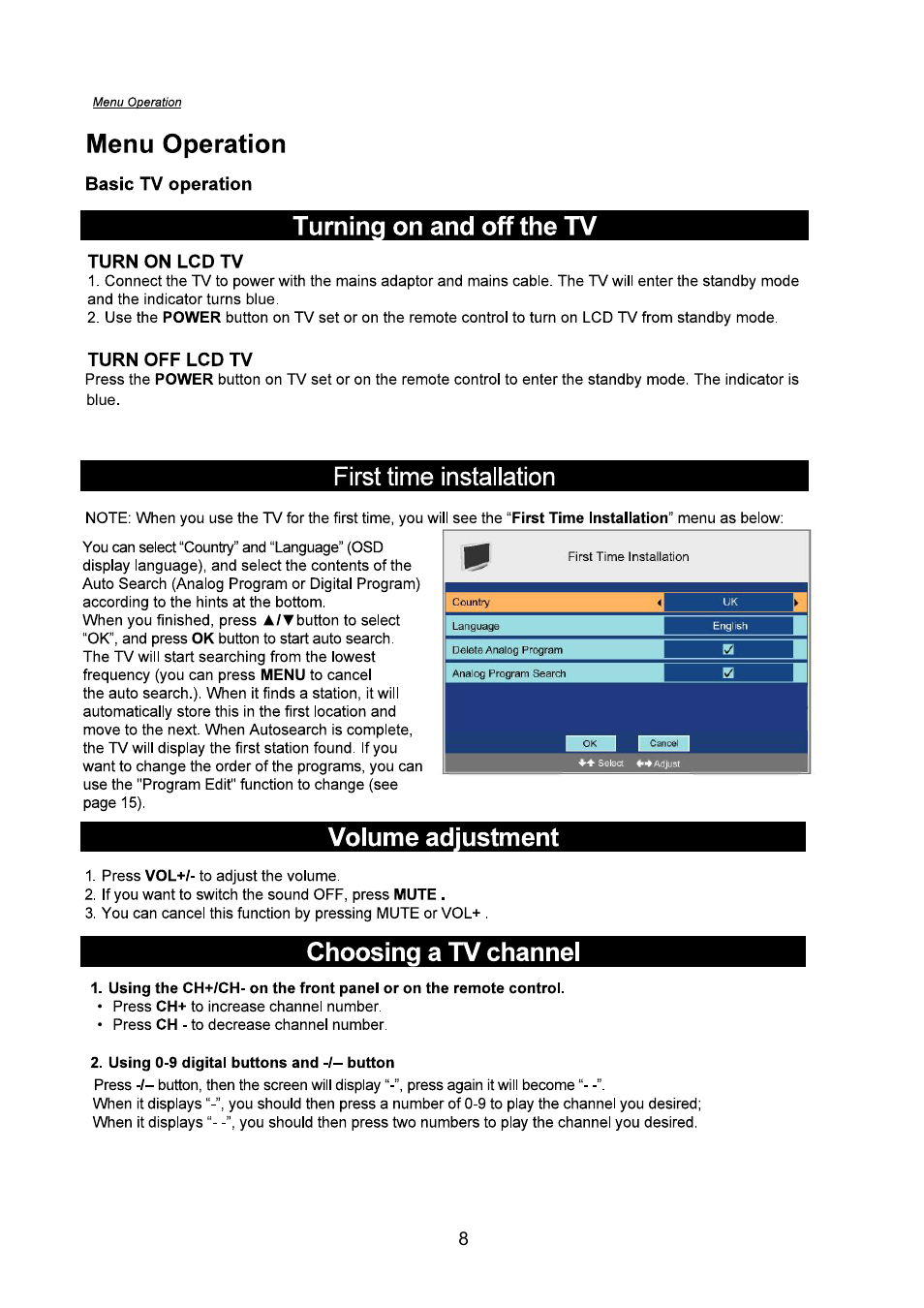 Lenco TFT-2401 User Manual | Page 11 / 20