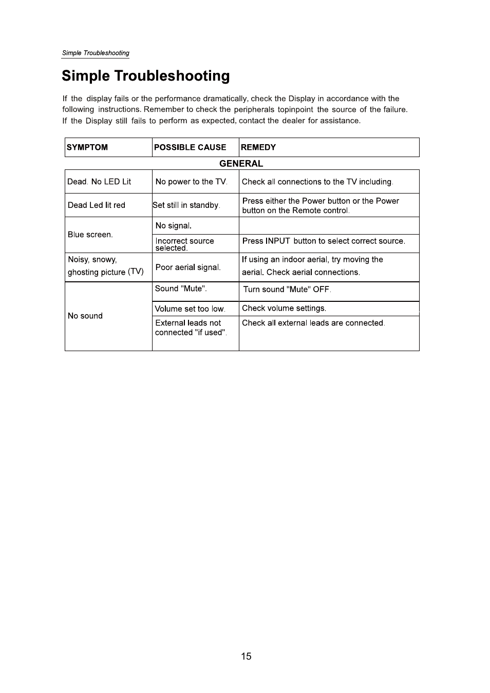 Lenco TFT-2401 User Manual | Page 18 / 20