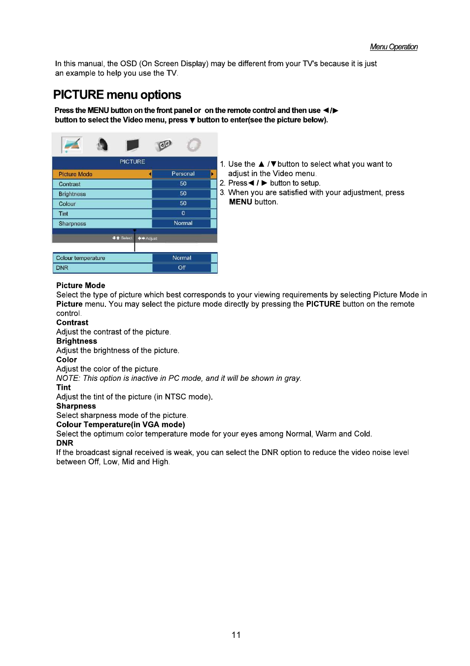 Lenco TFT-2411 User Manual | Page 13 / 20