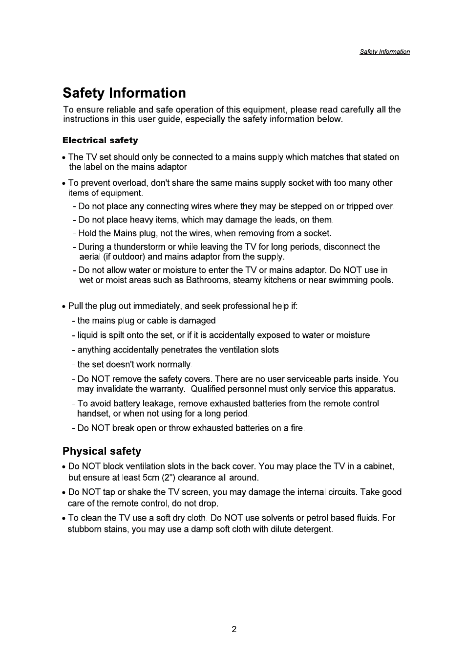 Lenco TFT-2411 User Manual | Page 4 / 20