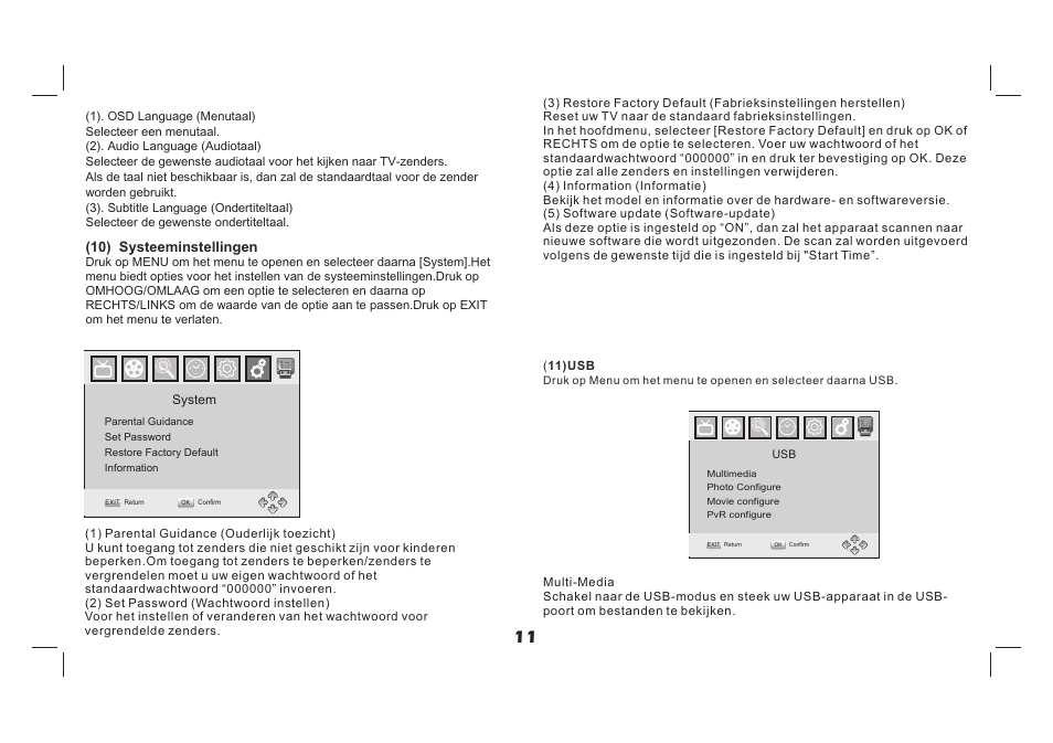 页 12 | Lenco TFT-726 User Manual | Page 42 / 75