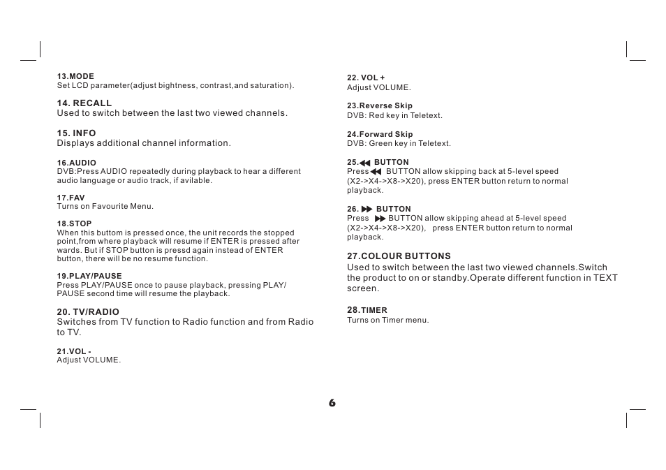 Lenco TFT-726 User Manual | Page 7 / 75