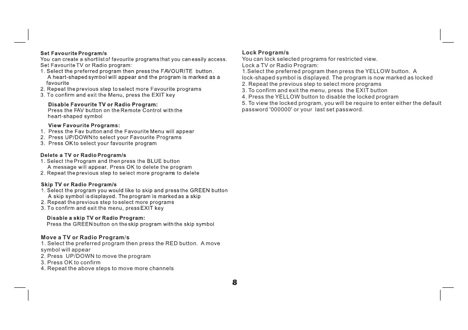 Lenco TFT-726 User Manual | Page 9 / 75