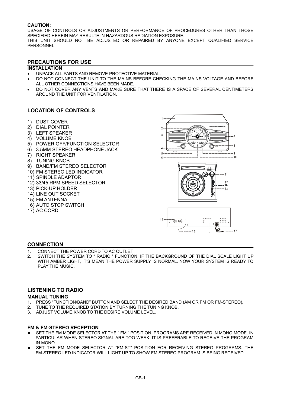 Lenco TT-28 User Manual | Page 11 / 12