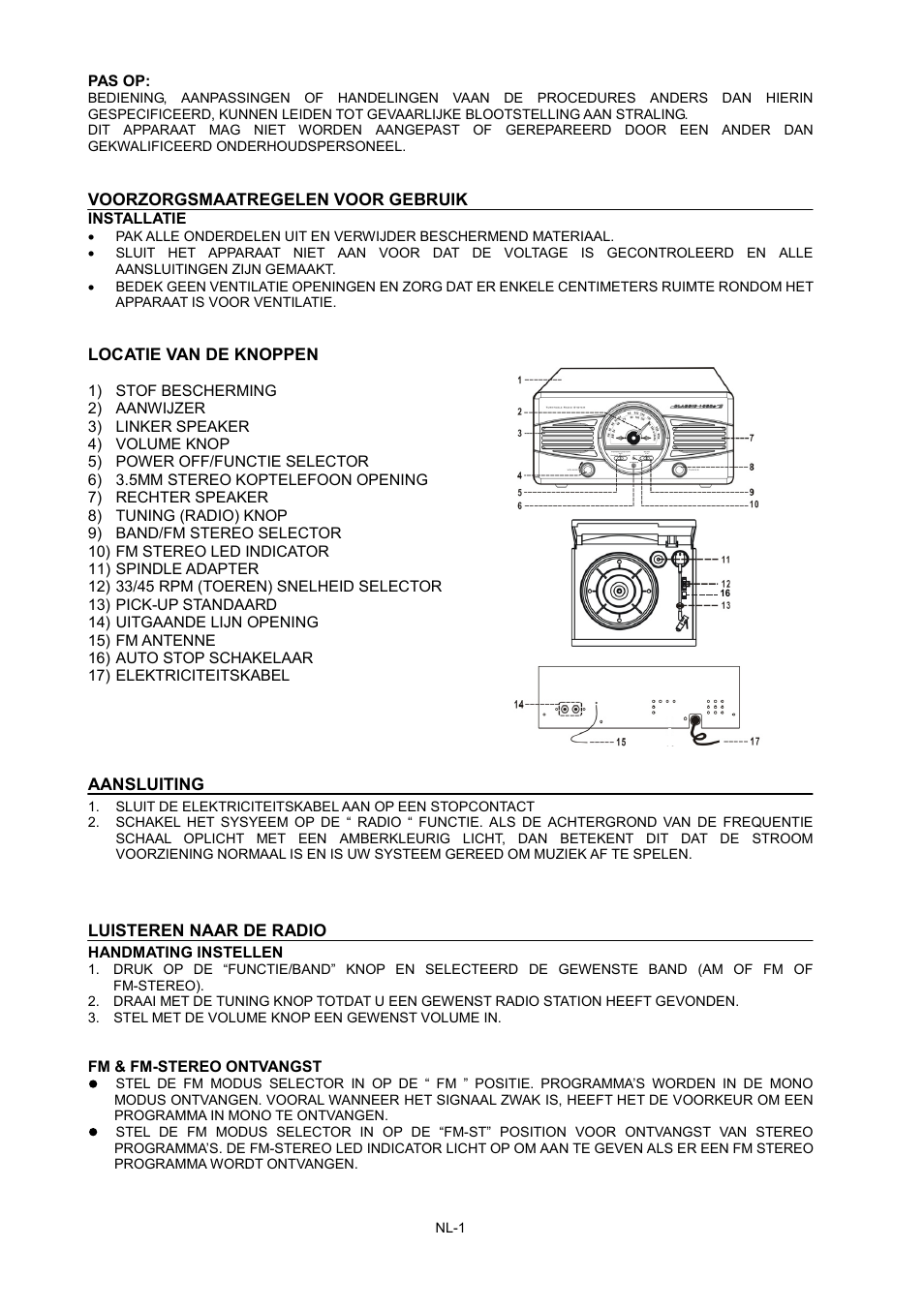 Lenco TT-28 User Manual | Page 2 / 12