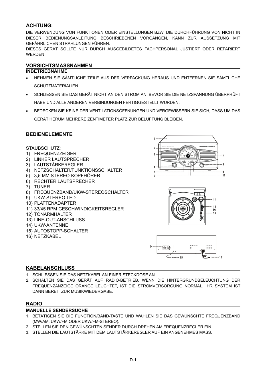 Lenco TT-28 User Manual | Page 4 / 12