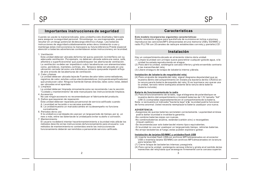 Lenco WPR-060 User Manual | Page 19 / 28