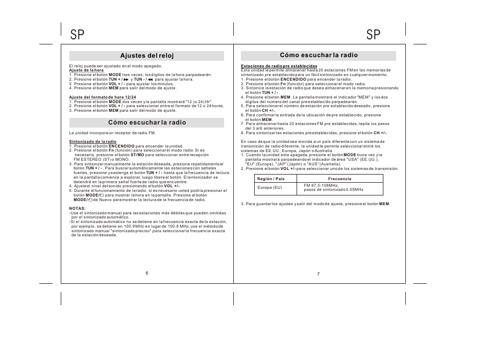 Lenco WPR-060 User Manual | Page 21 / 28