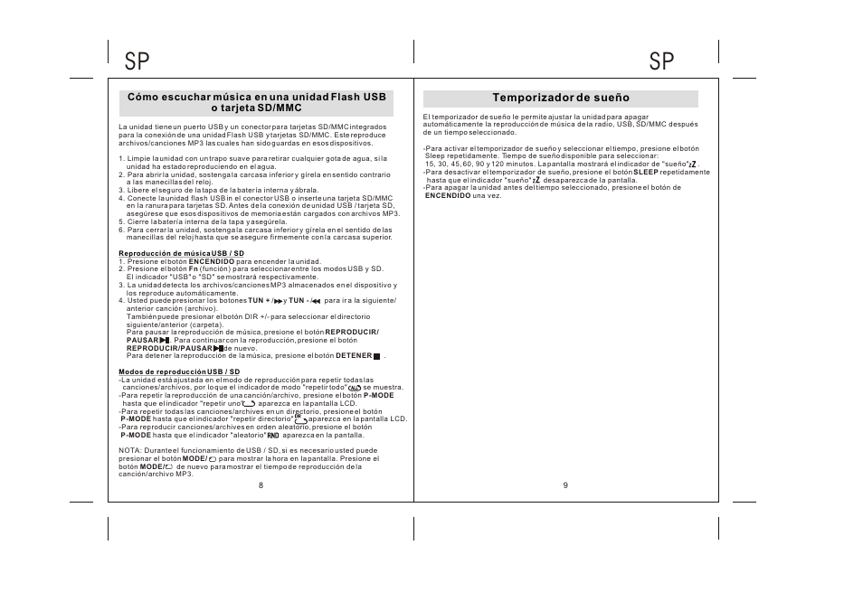 Lenco WPR-060 User Manual | Page 22 / 28