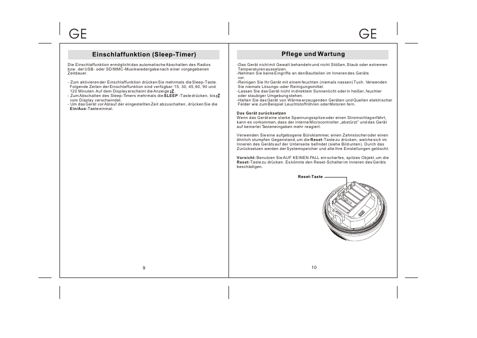 Lenco WPR-060 User Manual | Page 28 / 28
