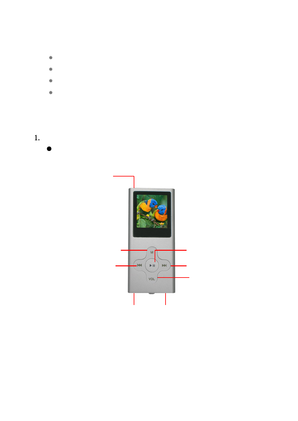 Locating the controls | Lenco XEMIO-261 User Manual | Page 3 / 20