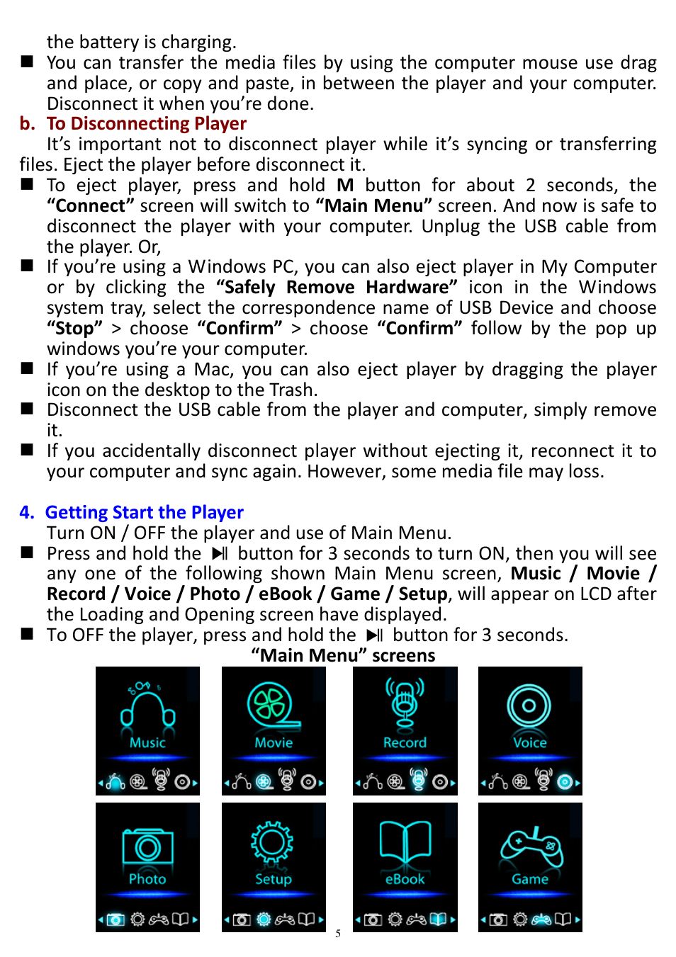 Lenco Xemio-657 User Manual | Page 5 / 22