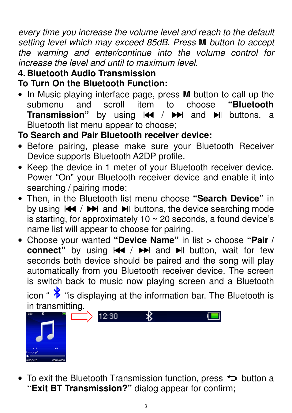 Lenco XEMIO-760 BT User Manual | Page 3 / 5